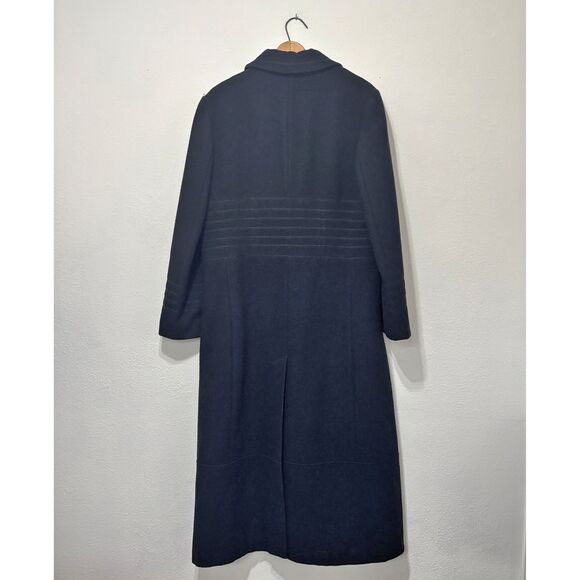 Donnybrook Womens Wool Trench Coat Size 10 Vintage Old Money Clean Girl - Picture 2 of 7